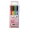 Marvy Uchida LePen Flex Marker, Brush Tip, 10 Primary Colors, 10PK12PK 43006P - alternate 2